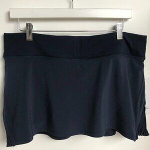 Lululemon 'Play Off The Pleats' Skirt Navy Size 12